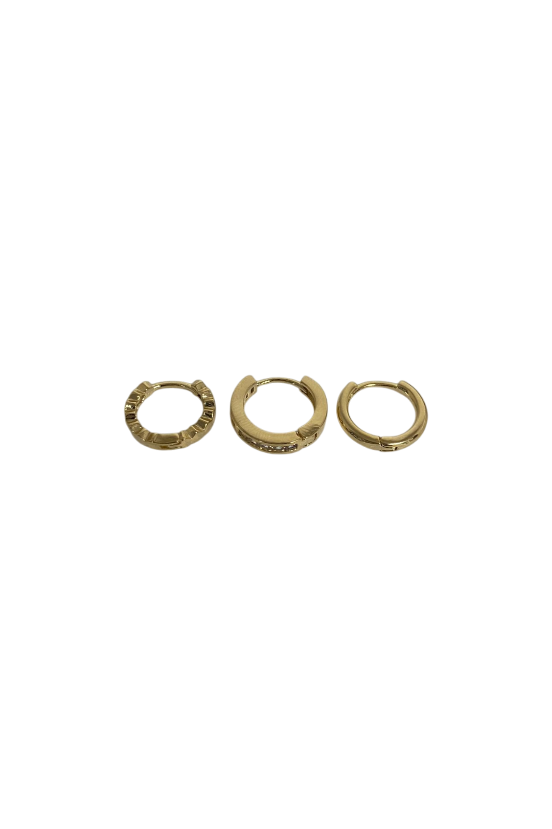 Hoops Earrings Set