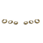 Hoops Earrings Set
