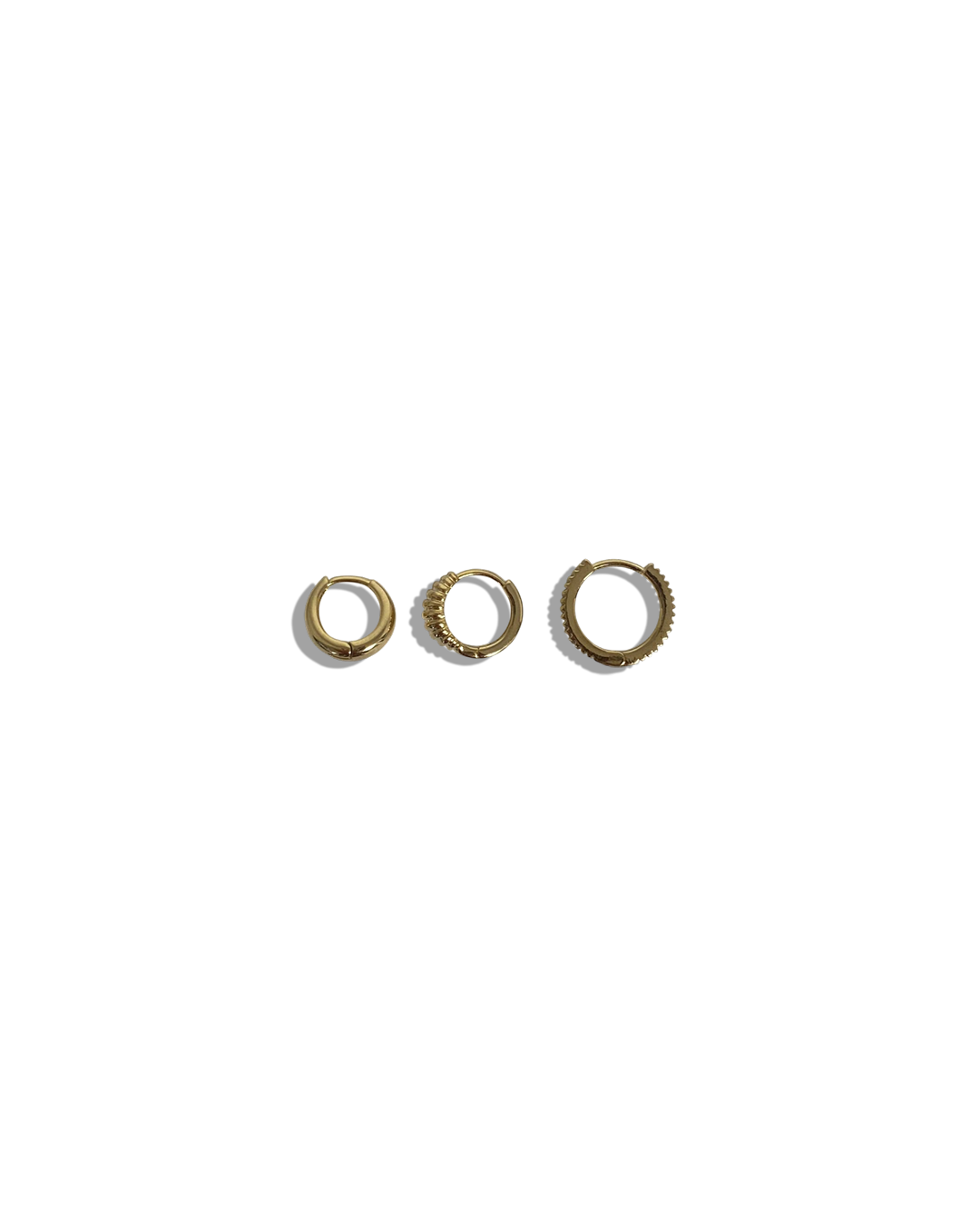 Hoops Earrings Set