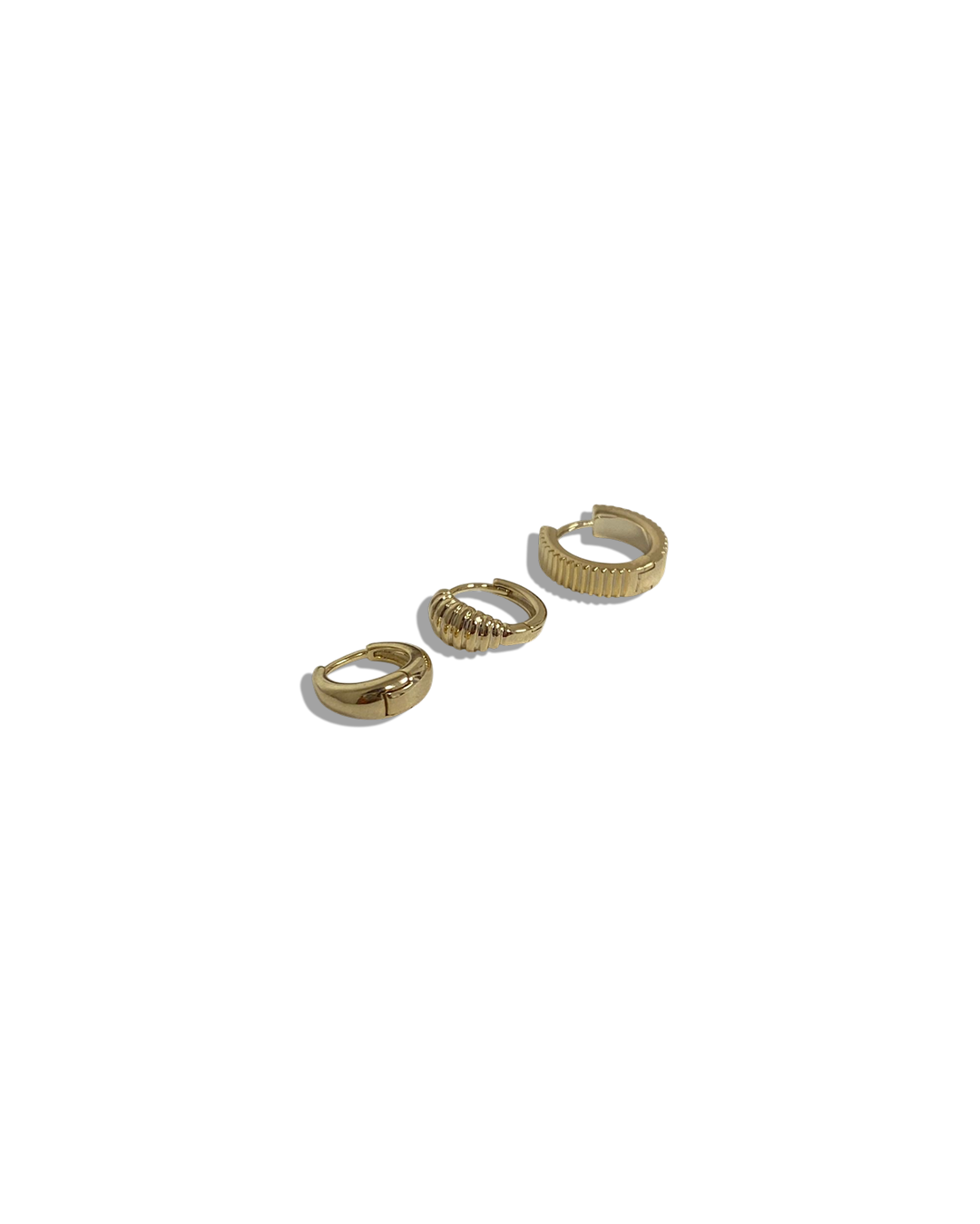 Hoops Earrings Set
