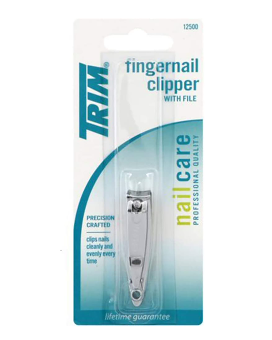 Trim Fingernail Clipper With File - 12500