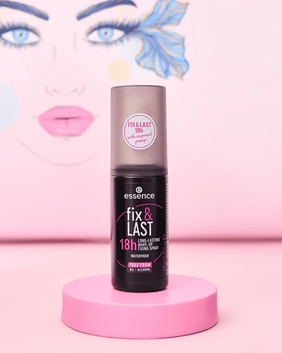 Essence Fix & Last 18H Lon-Lasting Fixing Spray
