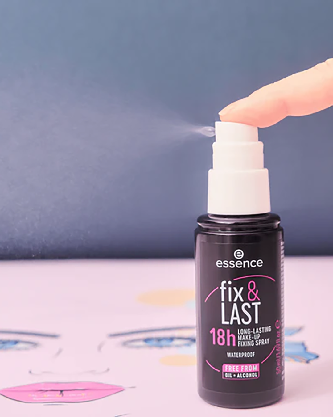 Essence Fix & Last 18H Lon-Lasting Fixing Spray