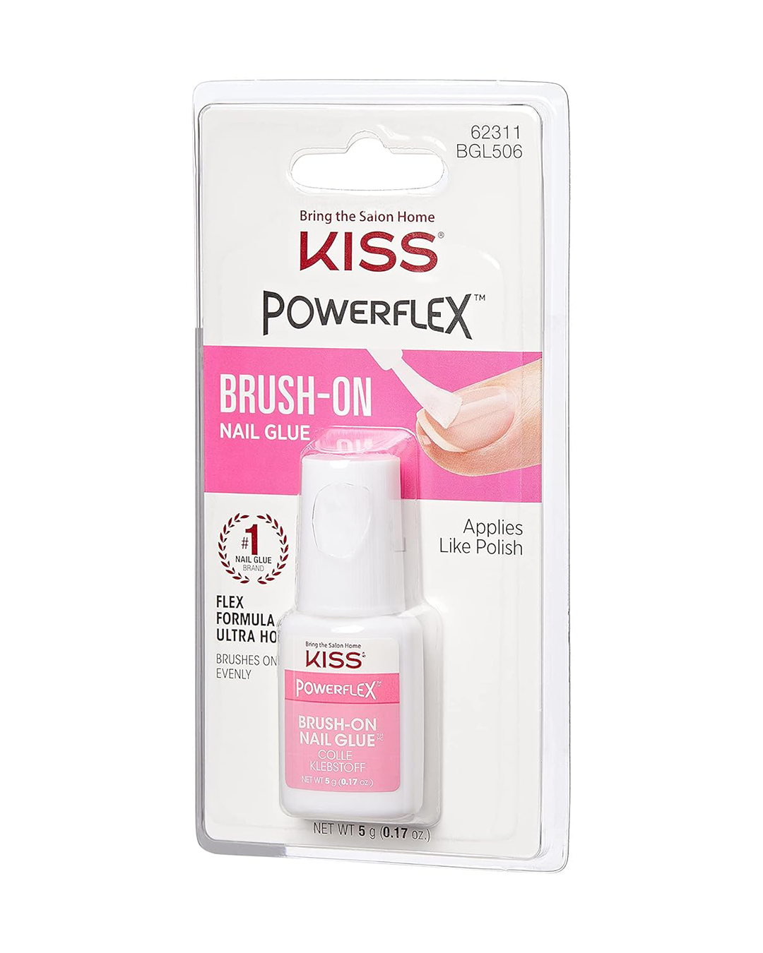 Kiss Powerflex Brus-On Nail Glue (BGL506)