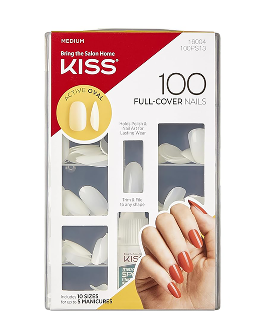 Kiss 100Pcs Full-Cover Nails (100PS13)