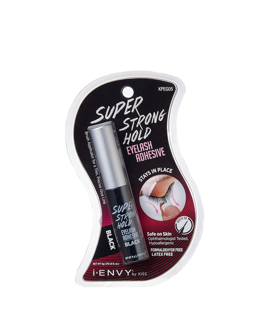 Kiss Super Strong Hold Eyelash Adhesive Glue - Black (KPEG05)