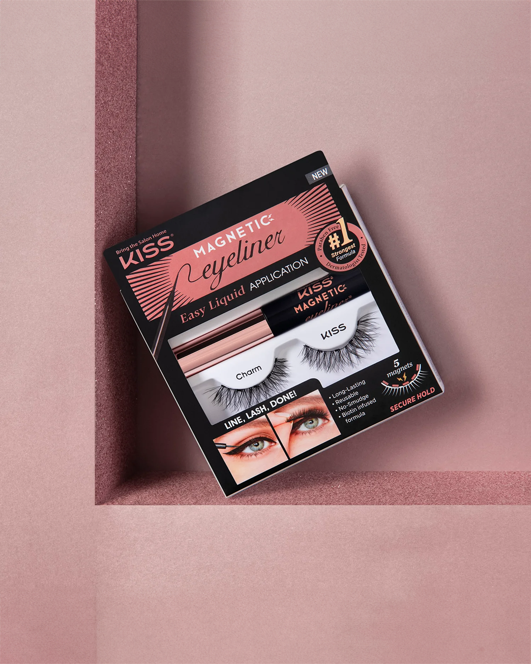 Kiss Magnetic Eyeliner Lashes (KMEK07)