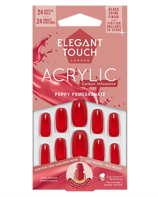 Elegant Touch Poppy Pomegranate