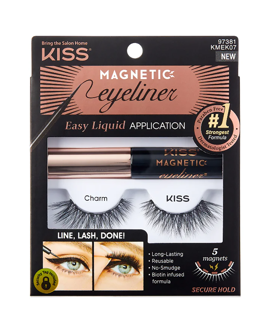 Kiss Magnetic Eyeliner Lashes (KMEK07)