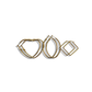 Hoops Earrings Set