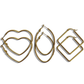 Hoops Earrings Set