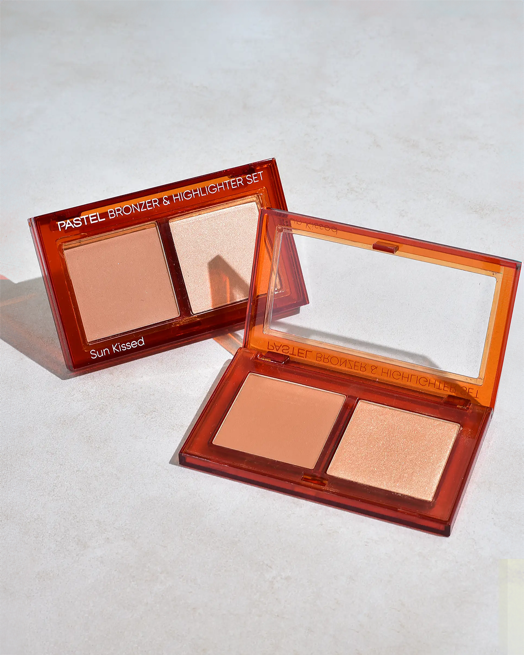 Pastel Bronzer & Highlighter Set Sun Kissed