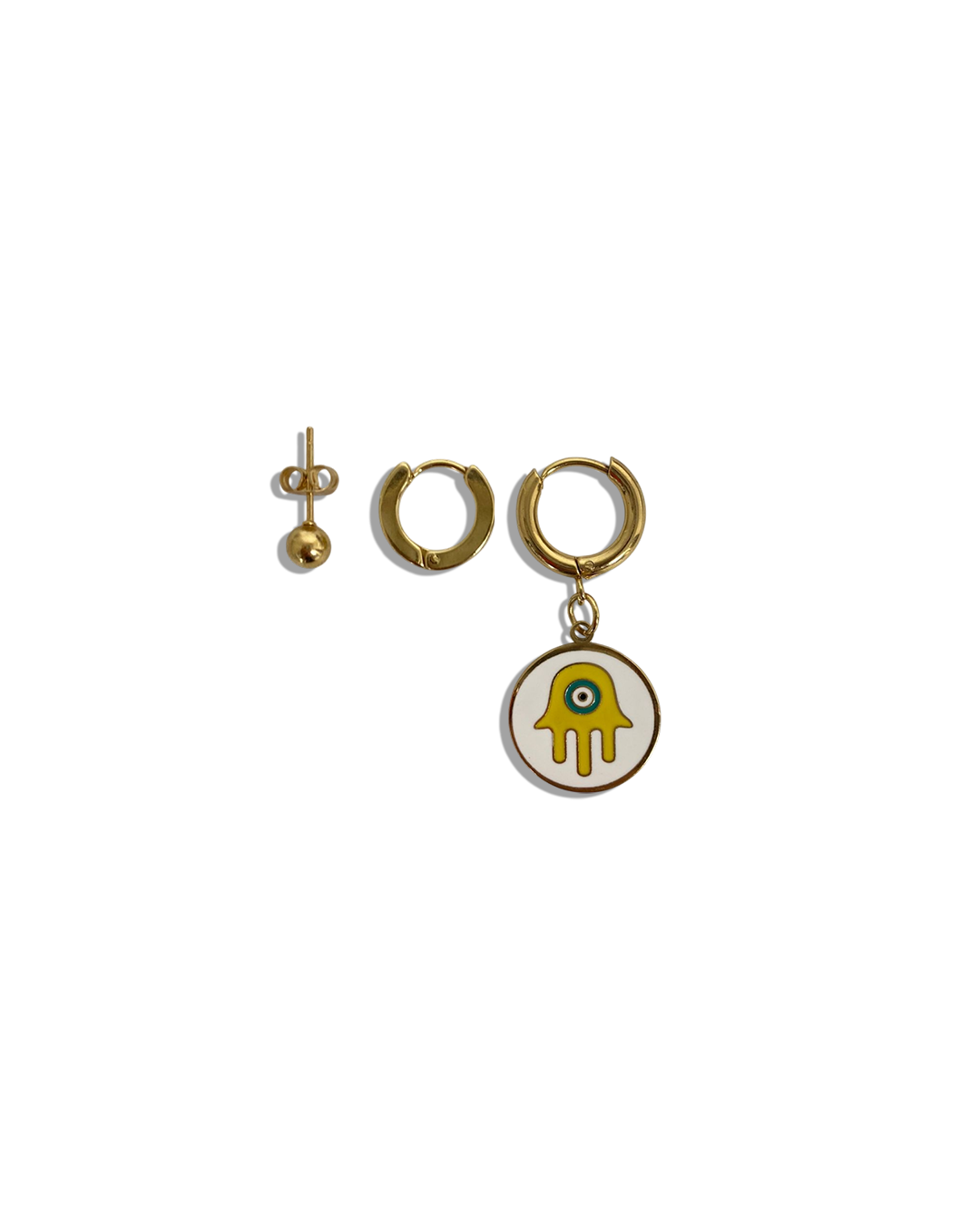Hoops Earrings Set