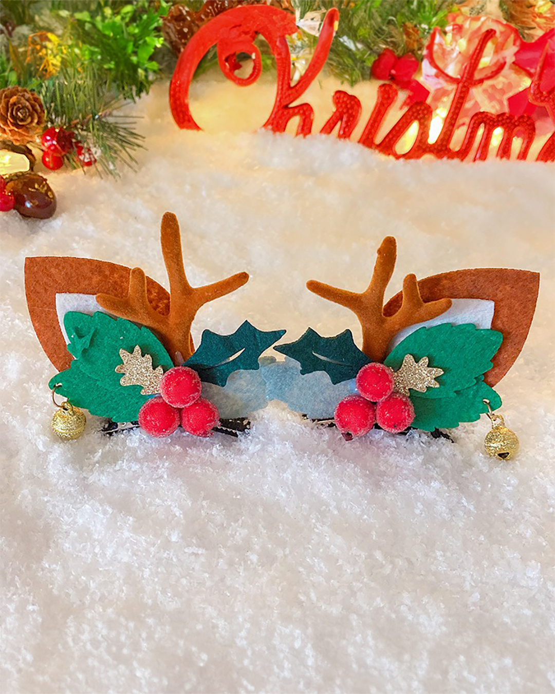 Christmas Hair Clips