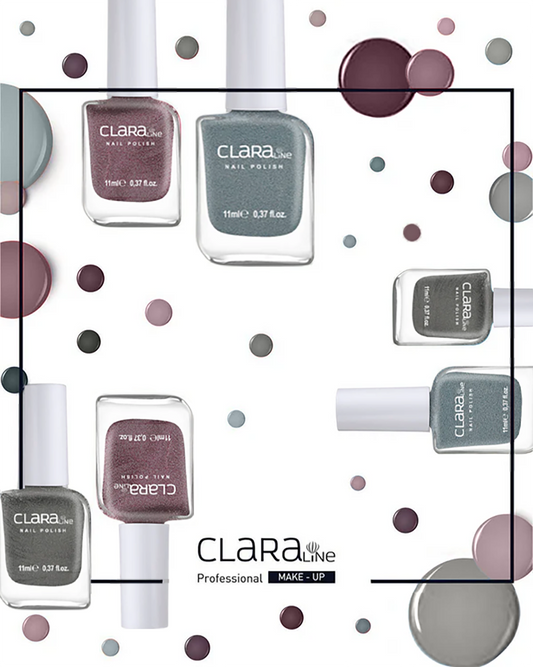 Clara Line Nail Polish Metallic