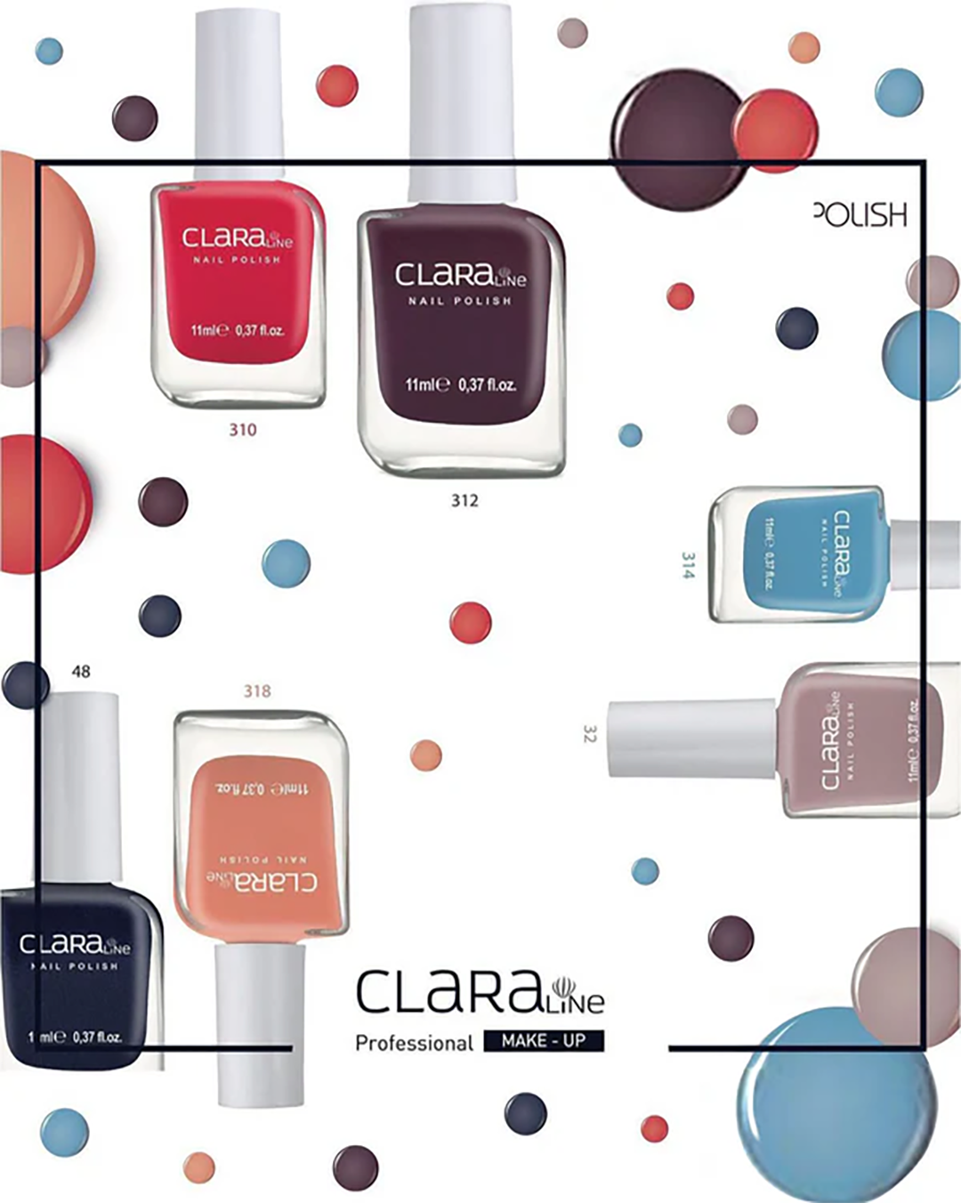 Clara Line Nail Polish