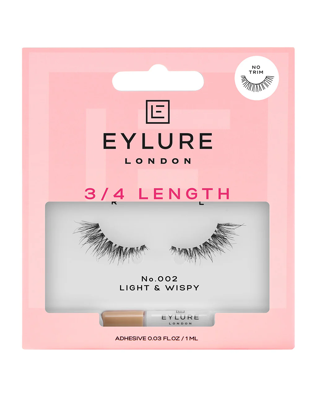 Eylure London 3/4 Length No.002 Light & Wispy