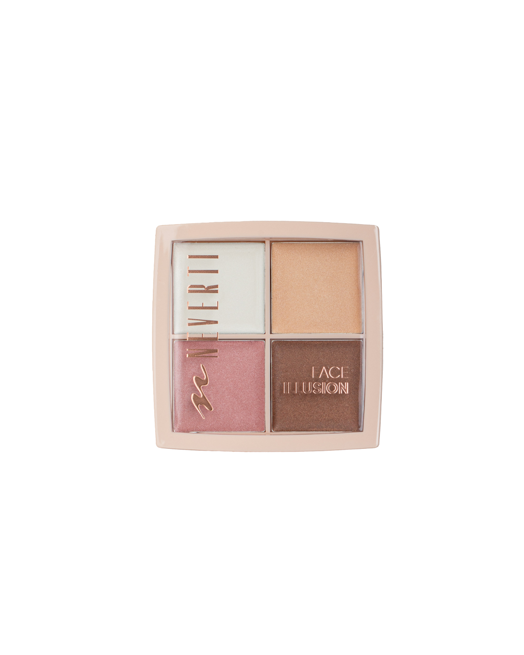 Neverti Illusion Cream Highlighter Palette