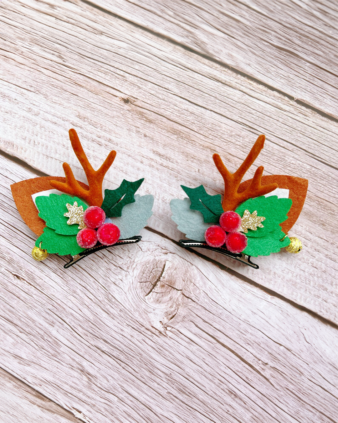 Christmas Hair Clips