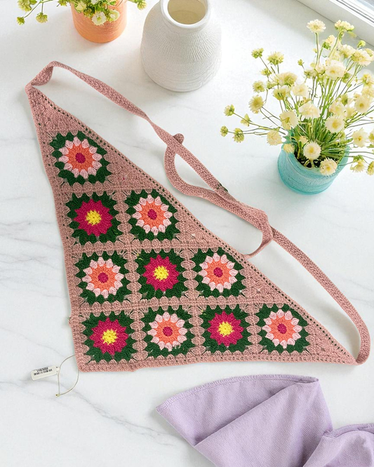 Crochet Triangle Headband