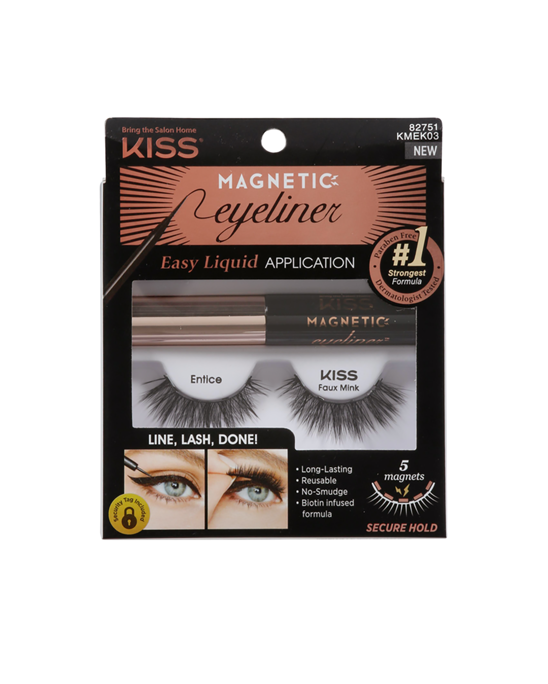 Kiss Magnetic Lashes ( KMEK03)