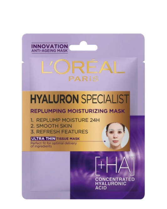 Loreal Paris Hyaluron Expert 24H Replumping Moisturizing Mask