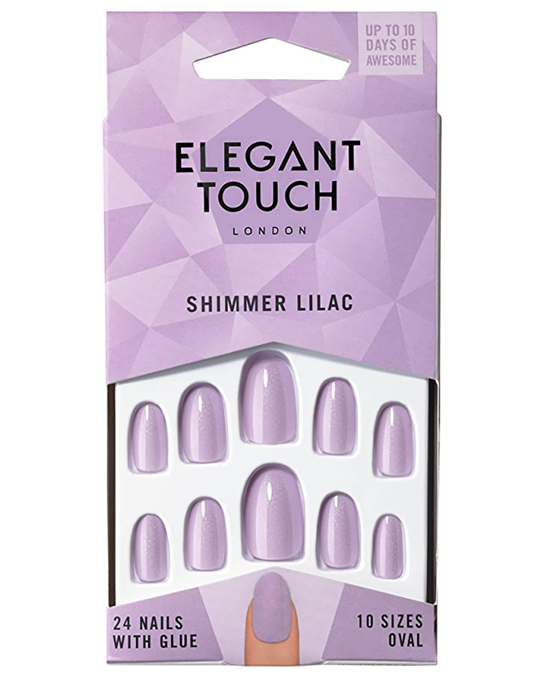 Elegant Touch Shimmer Lilac