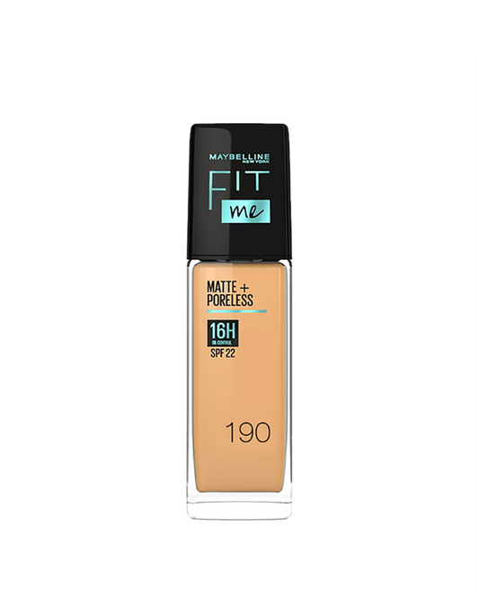 Fit Me Matte & Poreless Foundation 16H Oil Control with SPF 22