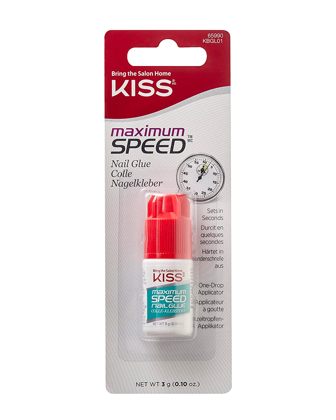 Kiss Maximum Speed Nail Glue (KBGL01)
