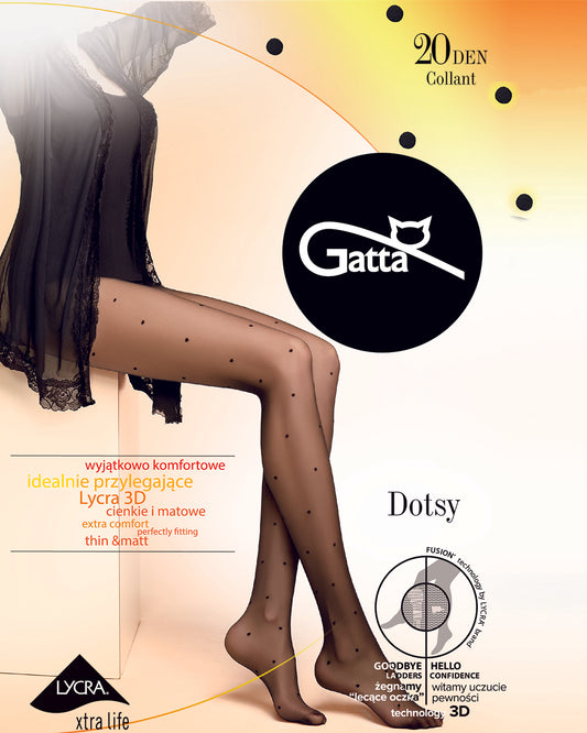 Gatta Ladies Tights Dotsy 20 Den