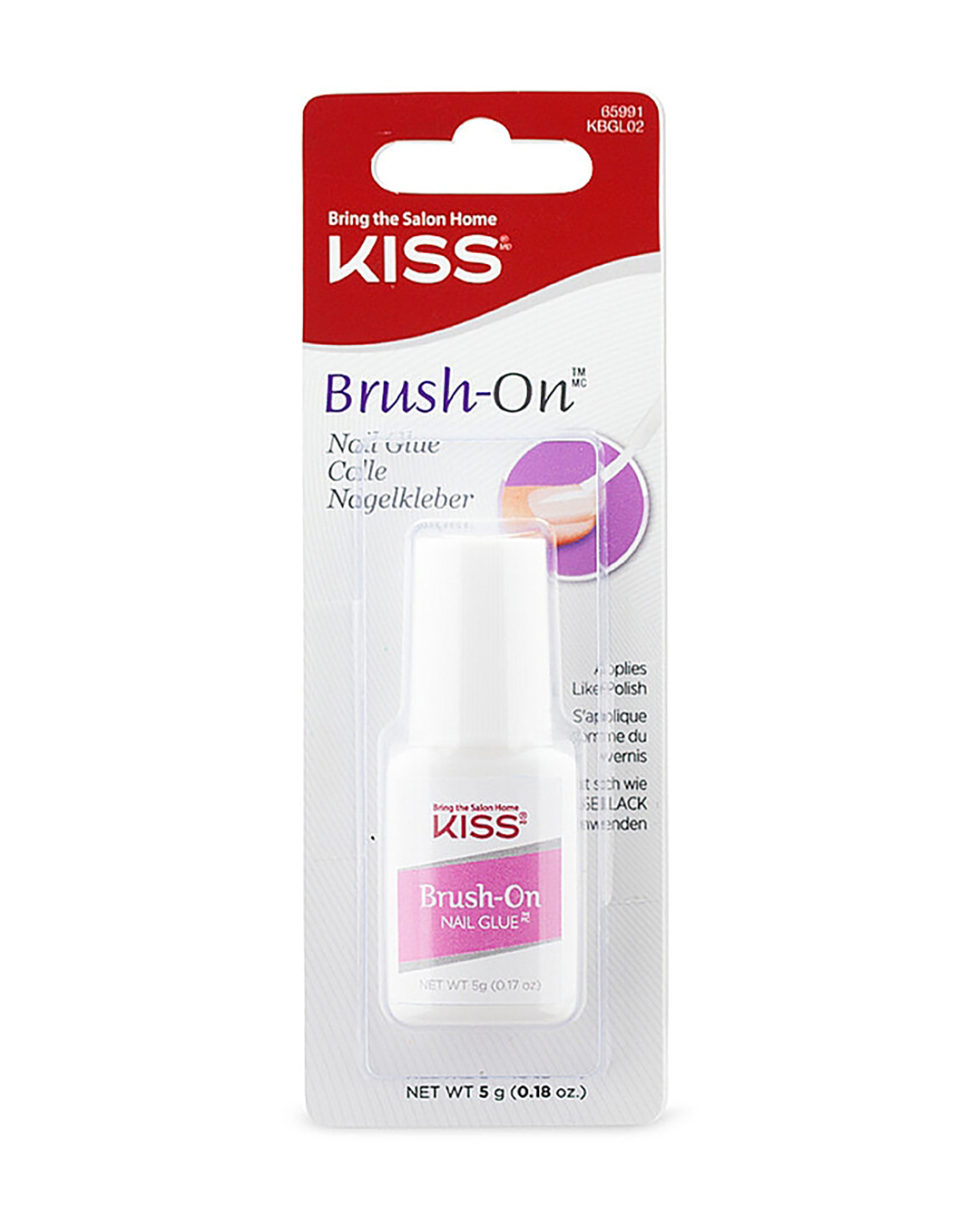Kiss Brush-On Nail Glue (KBGL02C)