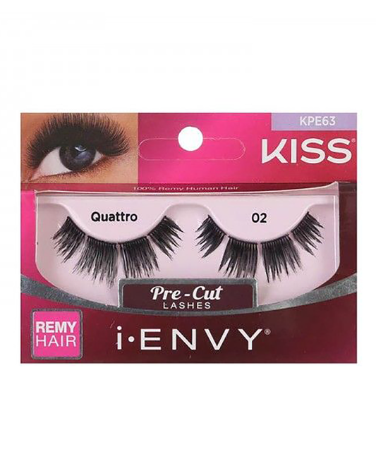 Kiss Premium Lashes - Quattro 02 ( KPE63)